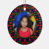 カスタマイズ可能なクリスマスセラミックオーナメント セラミックオーナメント (左)