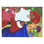 カスタマイズ可能なクリスマステーブルクロス – クリスマスギフト テーブルクロス (正面(横))