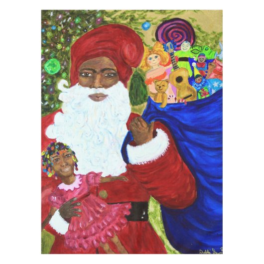 カスタマイズ可能なクリスマステーブルクロス – クリスマスギフト テーブルクロス (正面)