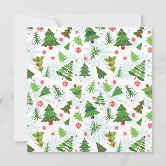 カスタマイズ可能なクリスマスパーティの招待状 招待状 (裏面)