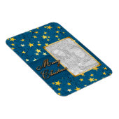 カスタマイズ可能なクリスマスフォトフレーム マグネット (右側)