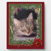 カスタマイズ可能なクリスマスフォトプラーク フォトプラーク (正面)