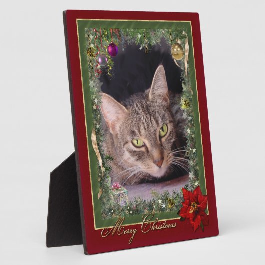 カスタマイズ可能なクリスマスフォトプラーク フォトプラーク (側面)