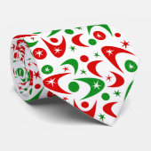 カスタマイズ可能なクリスマスブーメラング ネクタイ (ロール)
