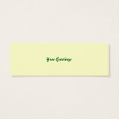 カスタマイズ可能なクリスマスプレゼントラベル (裏面)