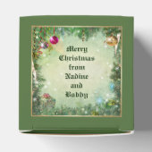 カスタマイズ可能なクリスマス特典ボックス フェイバーボックス (上部)