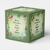 カスタマイズ可能なクリスマス特典ボックス フェイバーボックス (裏面サイド)