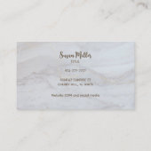 カスタマイズ可能なクリーニングサービス名刺 名刺 (裏面)