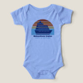 カスタマイズ可能なクルーズ船サンセットファミリートリップ (デザイン正面)