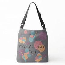 カスタマイズ可能なクロスボディヤーンバッグ