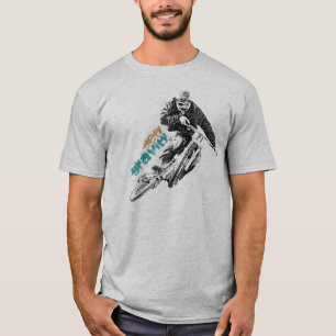 カスタマイズ可能なクールなMtbのデザインのTシャツ-十分に! Tシャツ