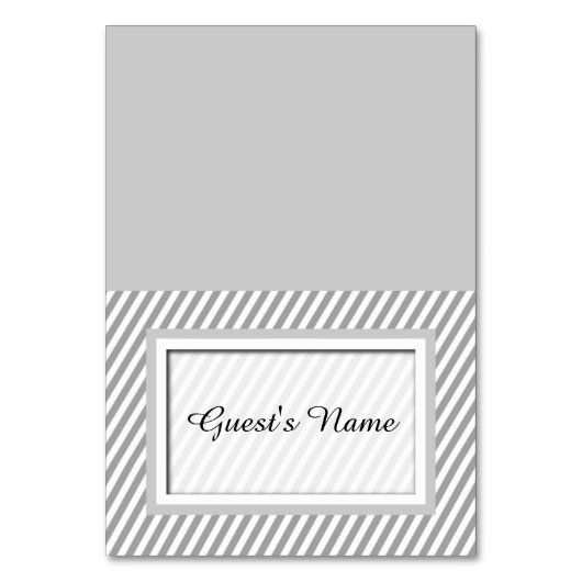 カスタマイズ可能なグストライプのレイ名座席表 テーブルナンバー (正面)