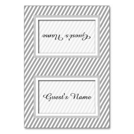 カスタマイズ可能なグストライプのレイ名座席表 テーブルナンバー