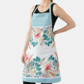 カスタマイズ可能なグビラとユーカリ エプロン (インサイチュ)