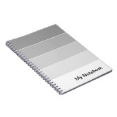 カスタマイズ可能なグラデーション付きノートブックデザイン ノートブック (右側)