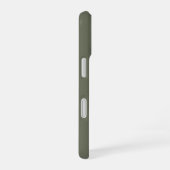 カスタマイズ可能なグリッター&マットモスiPhone 16ケース iPhone 16ケース (右側面)