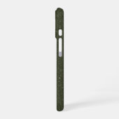 カスタマイズ可能なグリッターMoss iPhone 16ケース (左側面)