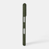 カスタマイズ可能なグリッターMoss iPhone 16ケース (右側面)