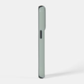 カスタマイズ可能なグレー iPhone カー+ドケース iPhoneケース (右側面)