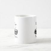 カスタマイズ可能なケープバラコ コーヒーマグカップ (中央)