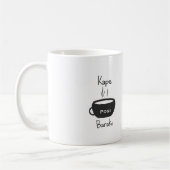 カスタマイズ可能なケープバラコ コーヒーマグカップ (左)