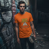 カスタマイズ可能なゲーマータグ「リスポーン リピート リチャージ」 Tシャツ