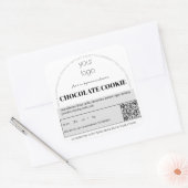 カスタマイズ可能なコテージ法ステッカー スクエアシール (封筒)