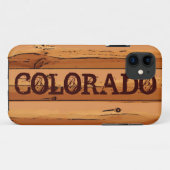 カスタマイズ可能なコロラド木製iphone 5ケース Case-Mate iPhoneケース (裏面(横))