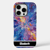 カスタマイズ可能なコンステレーション抽象芸術電話カバー Case-Mate iPhoneケース (裏面)