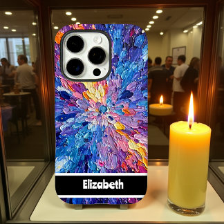 カスタマイズ可能なコンステレーション抽象芸術電話カバー iPhone 16 PROケース