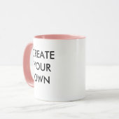 カスタマイズ可能なコンボマグピンクの作成 マグカップ (正面左)