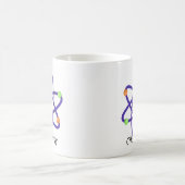 カスタマイズ可能なコーヒーマグ コーヒーマグカップ (中央)