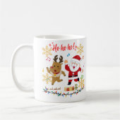 カスタマイズ可能なコーヒー相棒 コーヒーマグカップ (左)