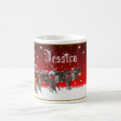 カスタマイズ可能なコーヒー・マグ コーヒーマグカップ (中央)