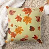 カスタマイズ可能なコーンと紅葉装飾用クッション クッション (ブランケット)