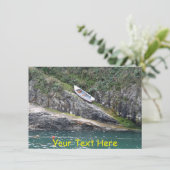 カスタマイズ可能なコーンウォールボート カード (スタンド正面)