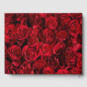 カスタマイズ可能なゴシックバラゲストブック ゲストブック (裏面)