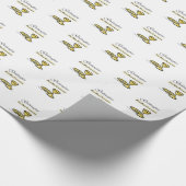 カスタマイズ可能なゴッドドーターファースト・コミュニオンアリス ラッピングペーパー (コーナー)