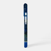 カスタマイズ可能なゴッホ「ローヌ川の星空」 iPhone 16ケース (左側面)