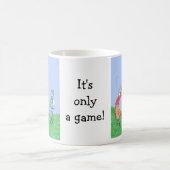 カスタマイズ可能なゴルフコーヒー・マグ コーヒーマグカップ (中央)