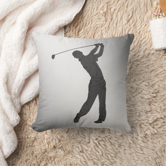 カスタマイズ可能なゴルフスウィンガー クッション (ブランケット)