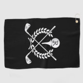 カスタマイズ可能なゴルフタオル ゴルフタオル (横)