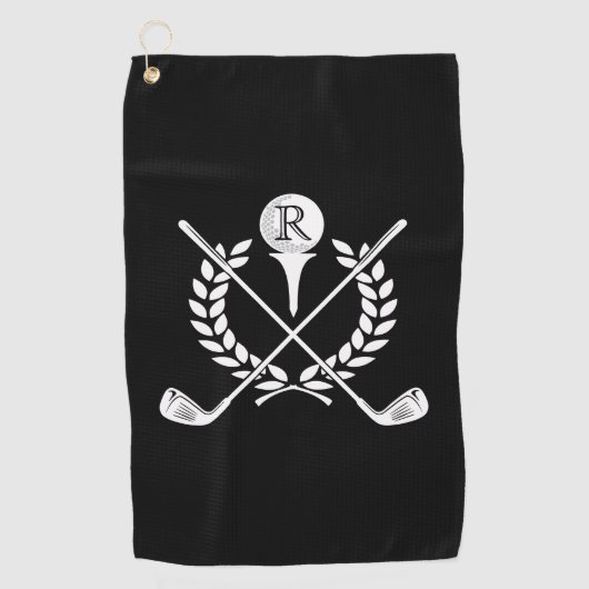 カスタマイズ可能なゴルフタオル ゴルフタオル (正面)