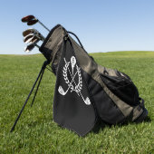 カスタマイズ可能なゴルフタオル ゴルフタオル (グリーン)