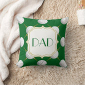 カスタマイズ可能なゴルフボールとグリーン上のティー クッション (ブランケット)