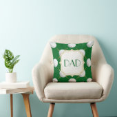 カスタマイズ可能なゴルフボールとグリーン上のティー クッション (椅子)