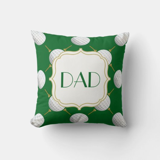 カスタマイズ可能なゴルフボールとグリーン上のティー クッション (正面)