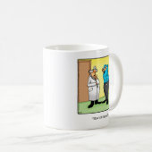 カスタマイズ可能なゴルフユーモアのマグカップ コーヒーマグカップ (正面右)