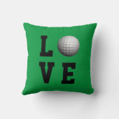 カスタマイズ可能なゴルフ愛 クッション (裏面)