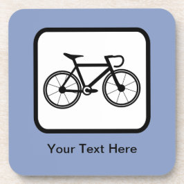 カスタマイズ可能なサイクルリストロゴ コースター